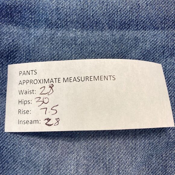 American Eagle Super Stretch Jegging Jeans 2 Regular 28x28 Dark Distressed AEO - Picture 8 of 12